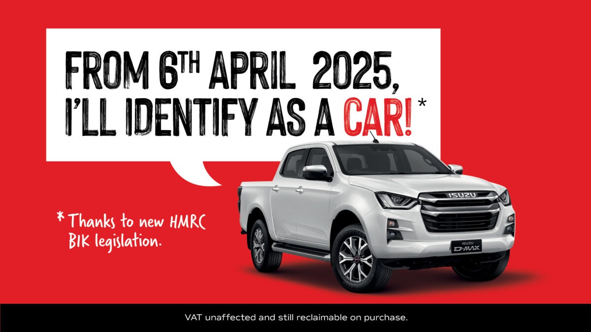 Significant Tax Changes for Double Cab Pick-Ups: Order Your New D-Max from Compass Automotive Before April 6th, 2025!