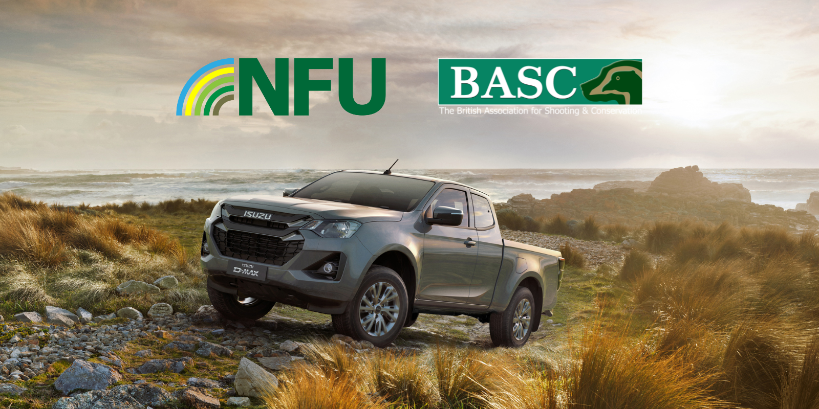 Exclusive NFU and BASC Member Discounts on New Isuzu D-Max Pick-up Trucks at Compass Automotive!